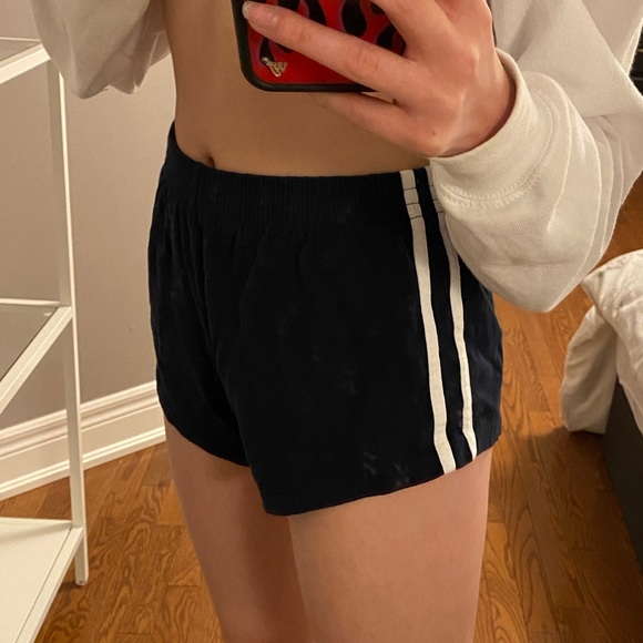 Brandy Melville cheeky striped shorts - Picture 3 of 4